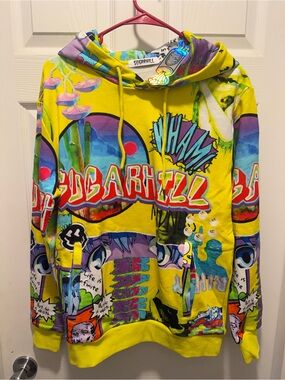 Sugarhill Bright Yellow Graphic Hoodie